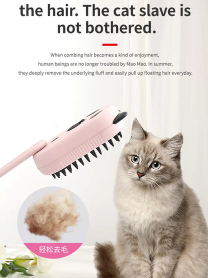 Electric Massage ABS Pet Hair Remover Comb – Vibrating Grooming Comb for Dogs & Cats – view 9