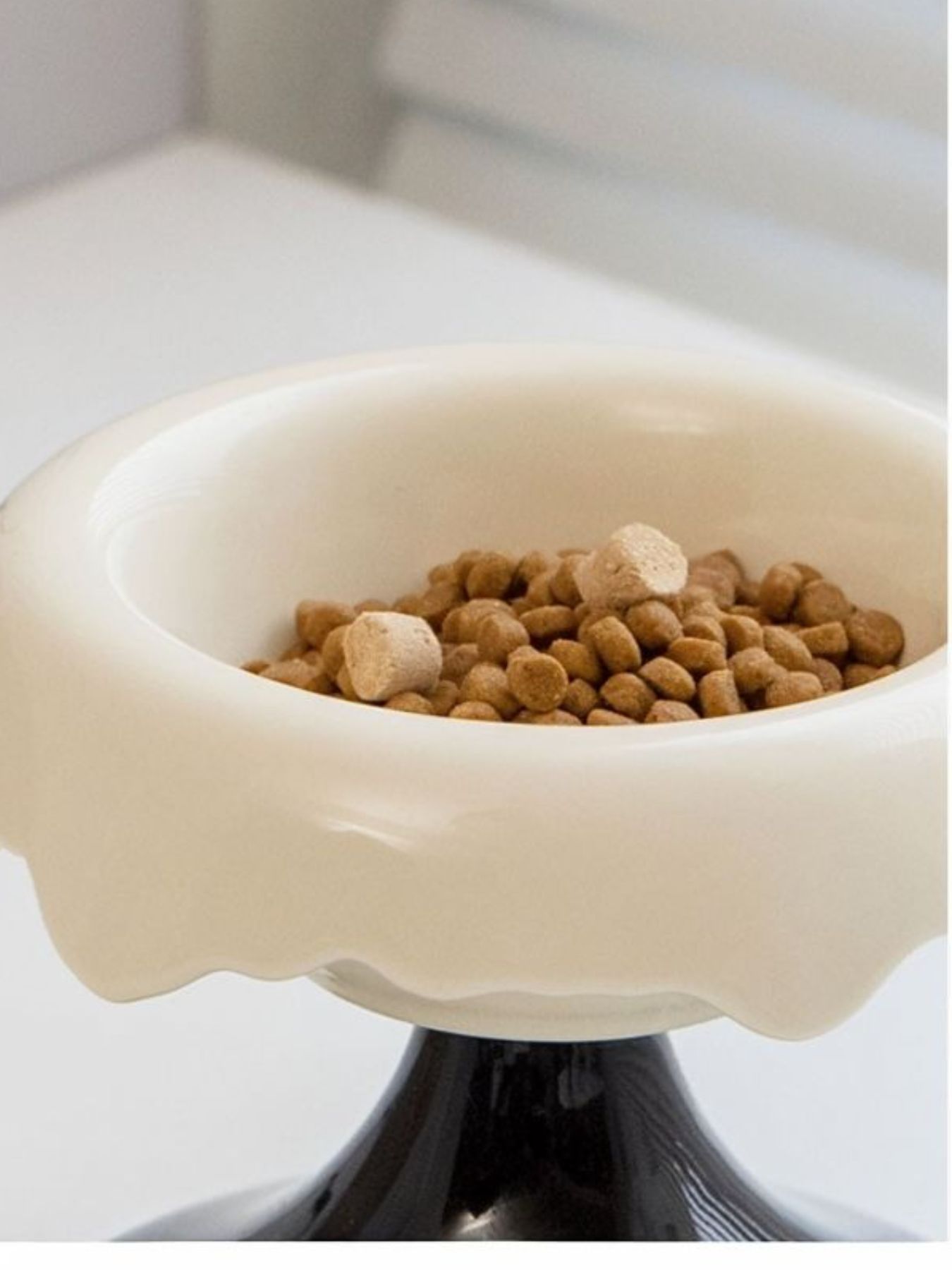 Elevated Ceramic Pet Bowl – Raised Food & Water Bowl for Dogs & Cats – view 8