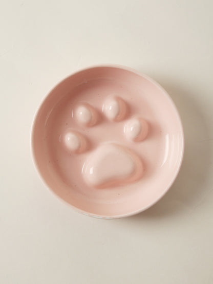 Elevated Plastic Slow Feeder Pet Bowl – view 8