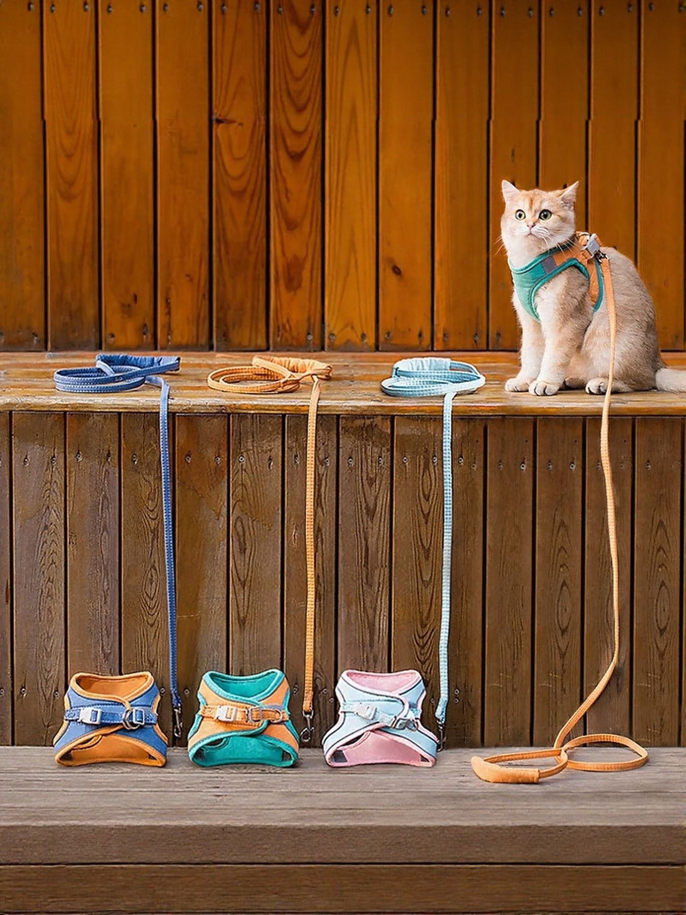 Escape-Proof Cat Harness & Leash Set – Secure Walking Set for Cats & Small Dogs – view 2