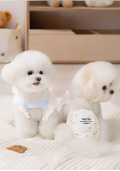 Reusable female dog menstrual sanitary pants, heat cycle underwear for dogs