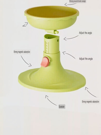 Flower Shape ABS Pet Bowl – Decorative Food & Water Bowl for Dogs & Cats – view 2