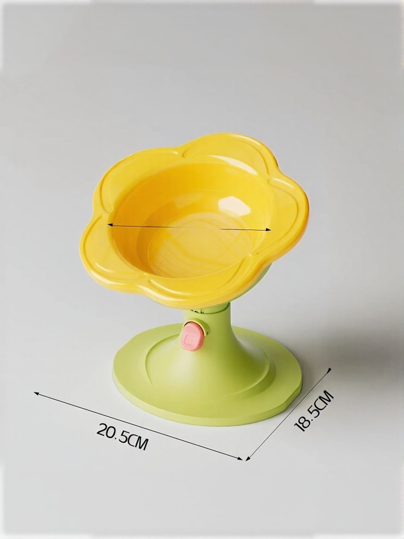 Flower-Shaped Ceramic Pet Bowl – view 2