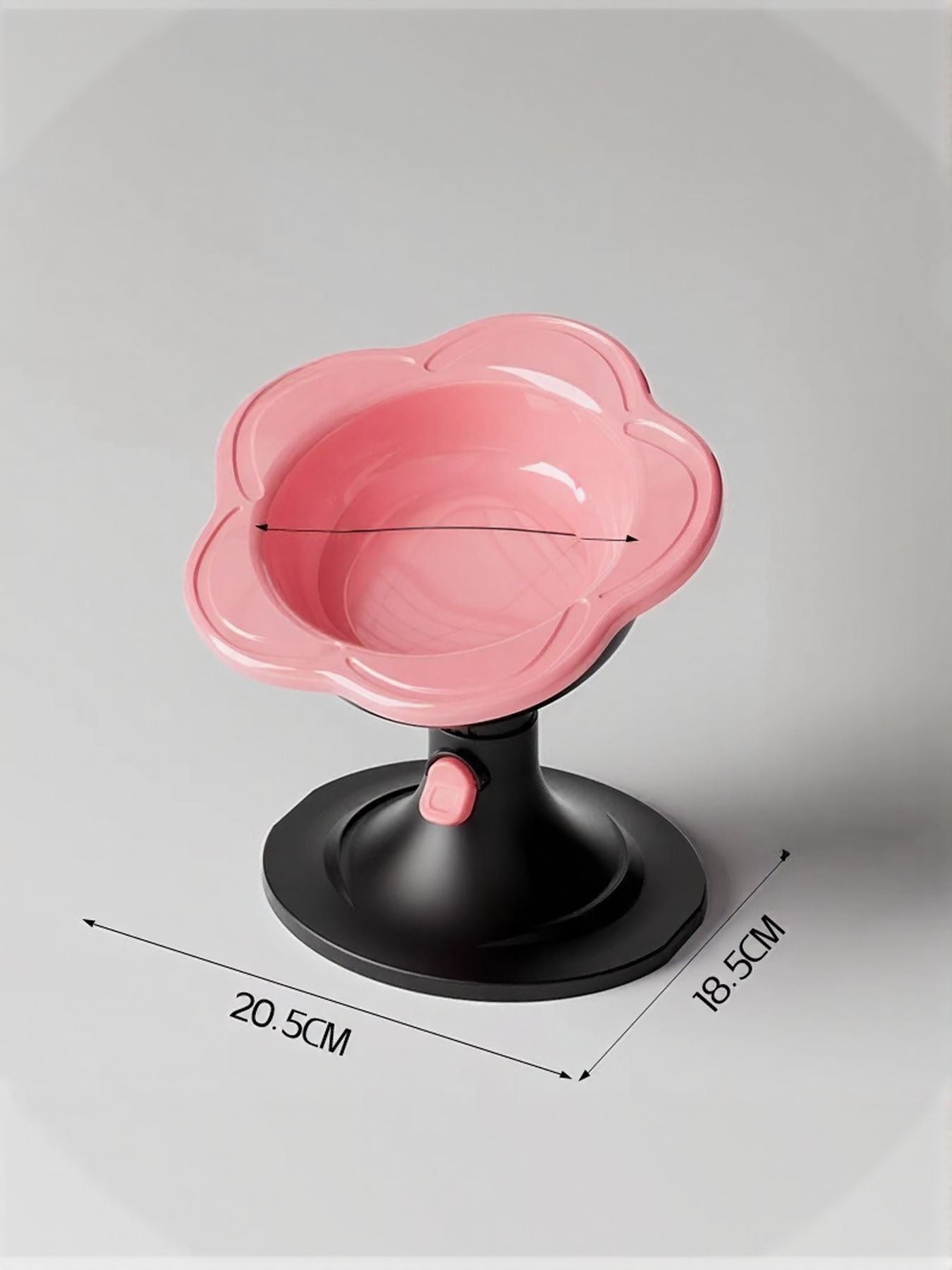 Flower-Shaped Ceramic Pet Bowl – view 3
