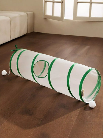 Foldable Polyester Cat Tunnel Toy – Collapsible Pop-Up Play Tunnel for Cats – view 10