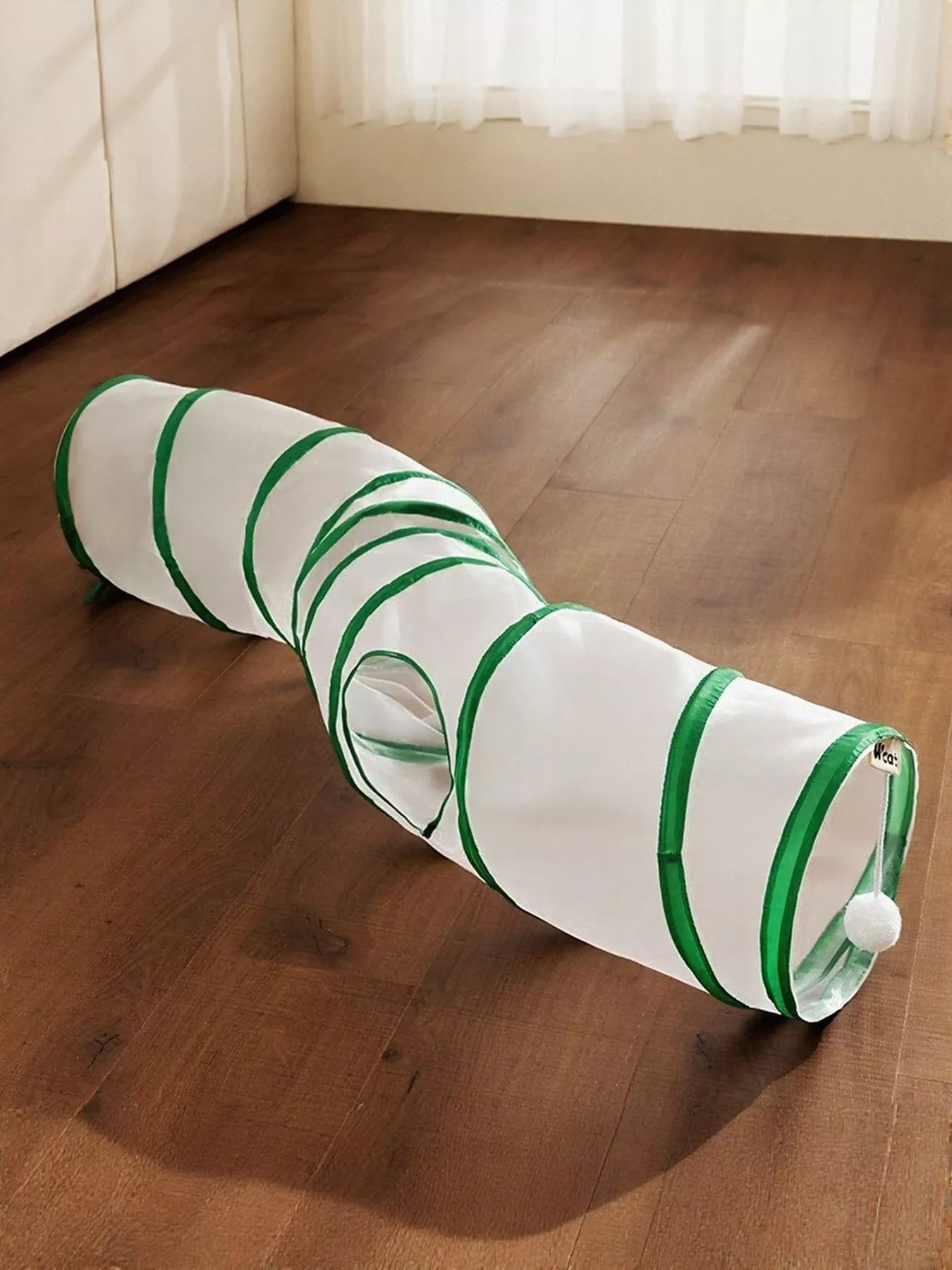 Foldable Polyester Cat Tunnel Toy – Collapsible Pop-Up Play Tunnel for Cats – view 9