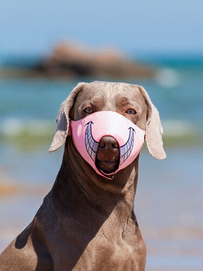Funny Face Anti-Bite Pet Muzzle – Safe & Comfortable Dog Muzzle – view 2