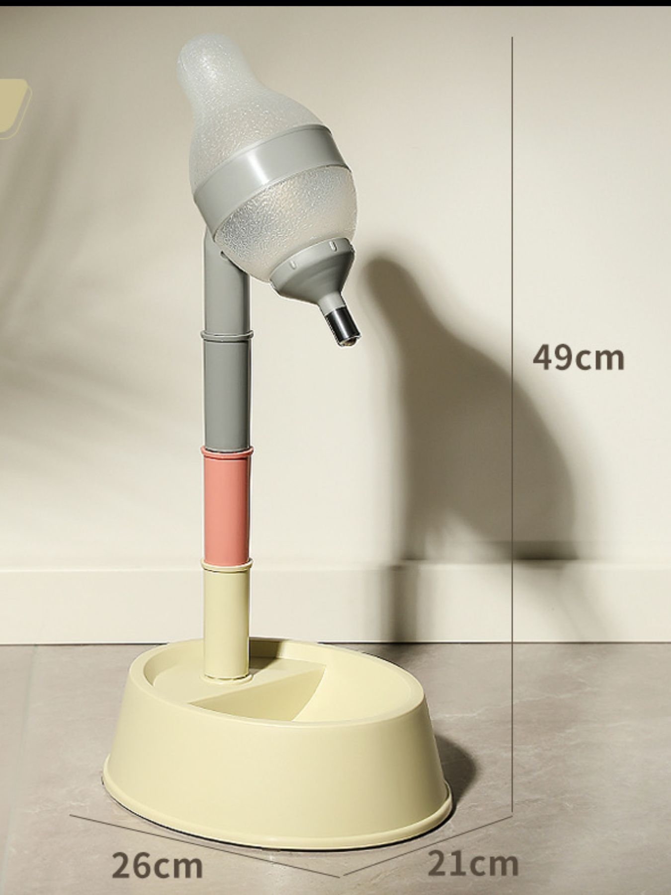 Gravity-Fed Automatic Water Dispenser Pet Bowl – view 11