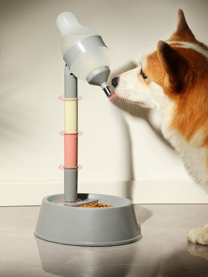 Gravity-Fed Automatic Water Dispenser Pet Bowl – view 6