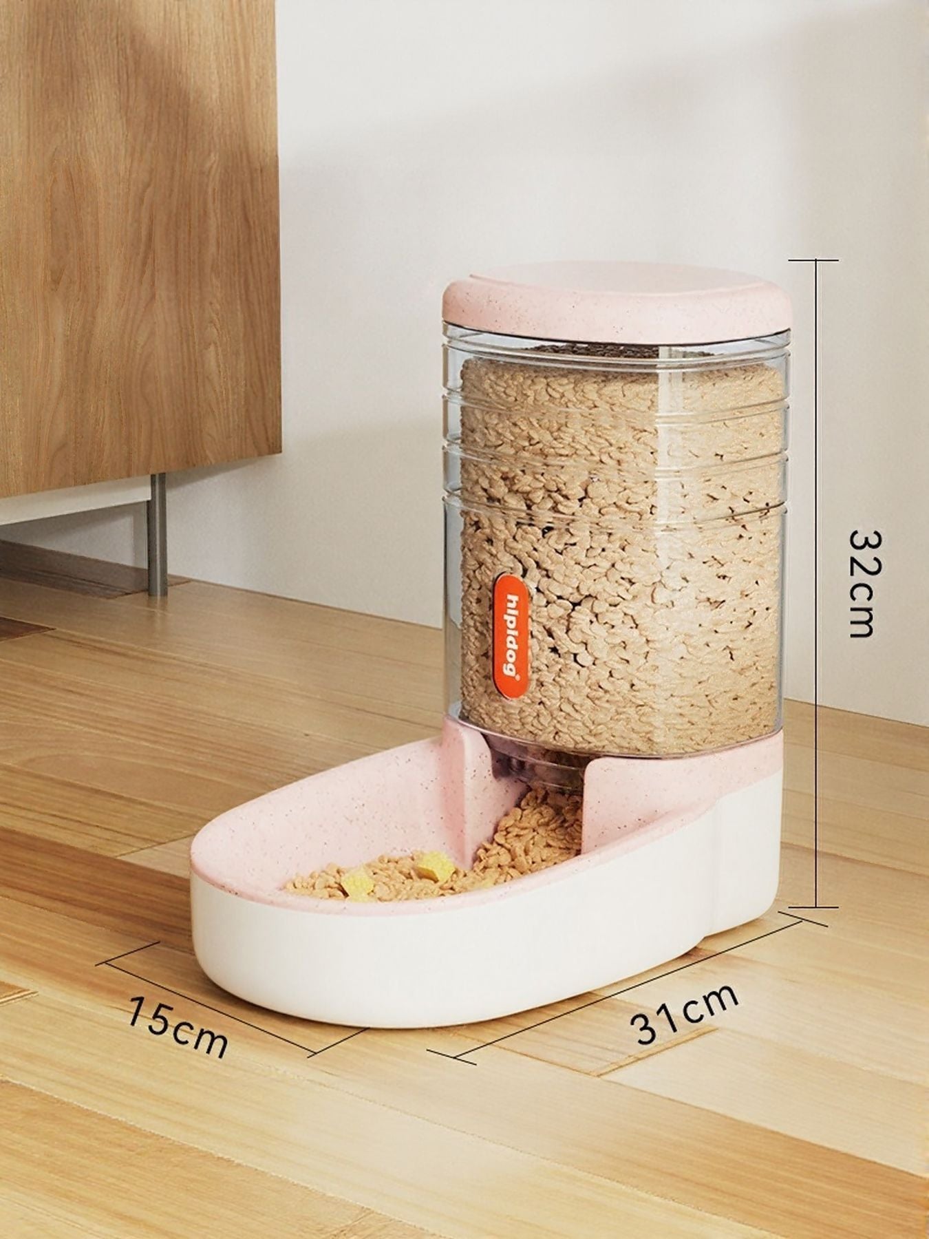 Gravity-Fed Pet Food and Water Dispenser Set – view 12