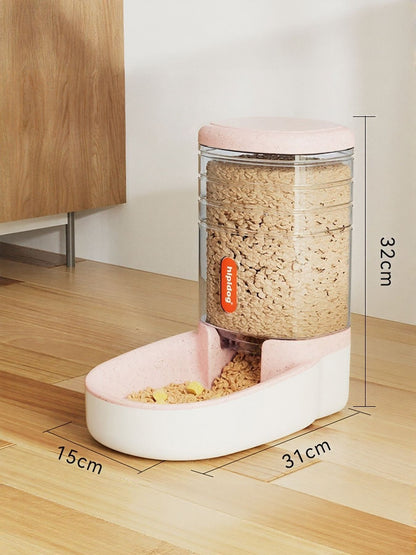 Gravity-Fed Pet Food and Water Dispenser Set – view 12