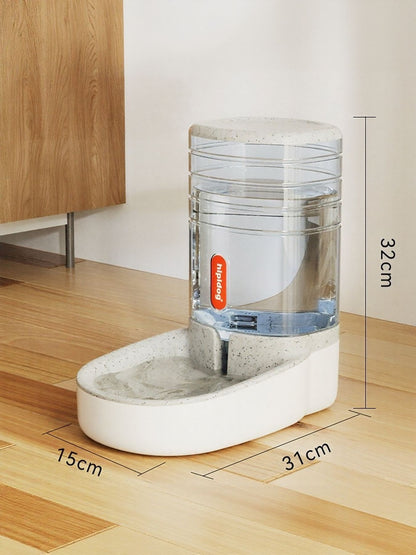 Gravity-Fed Pet Food and Water Dispenser Set – view 2