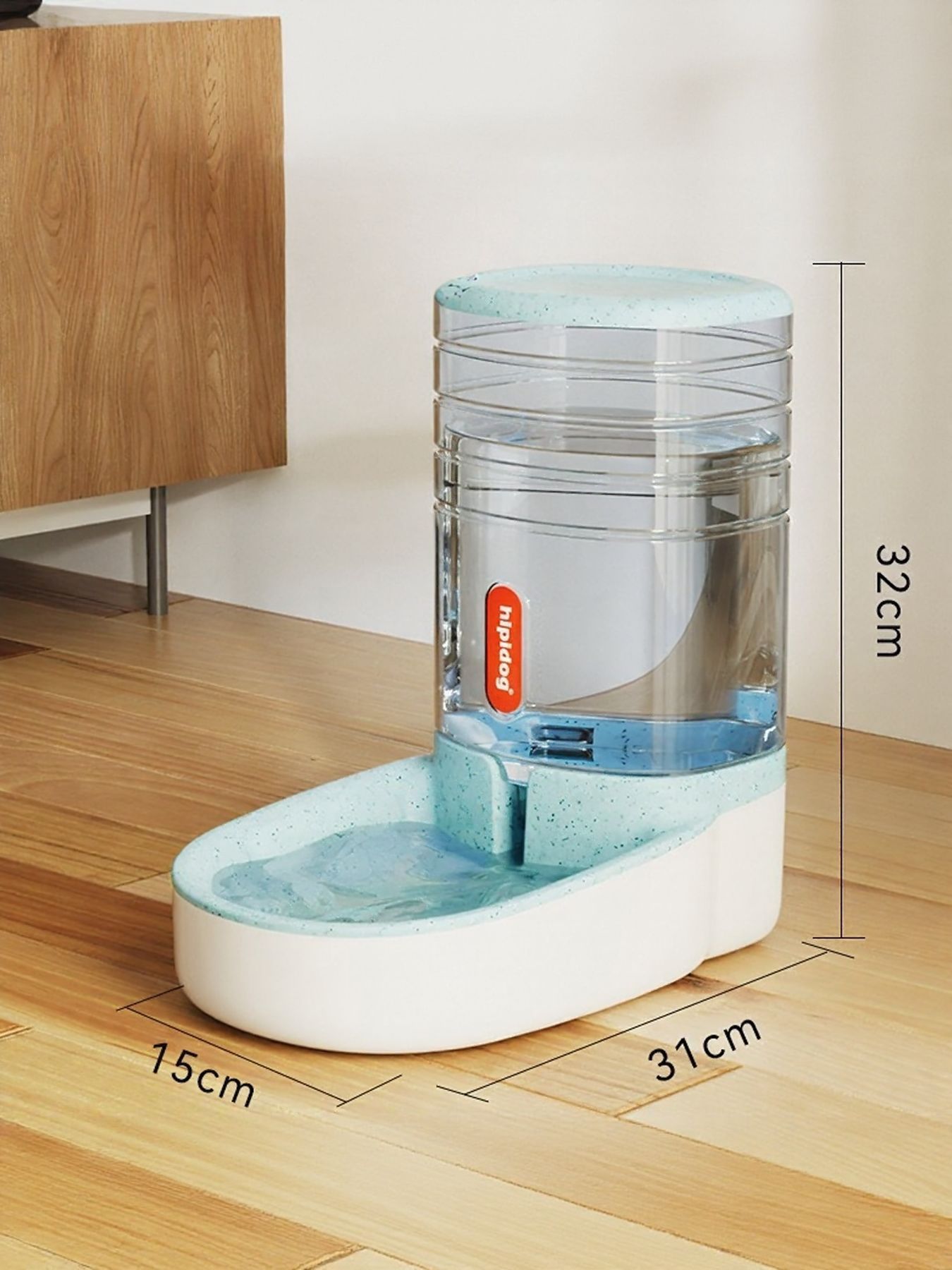 Gravity-Fed Pet Food and Water Dispenser Set – view 9