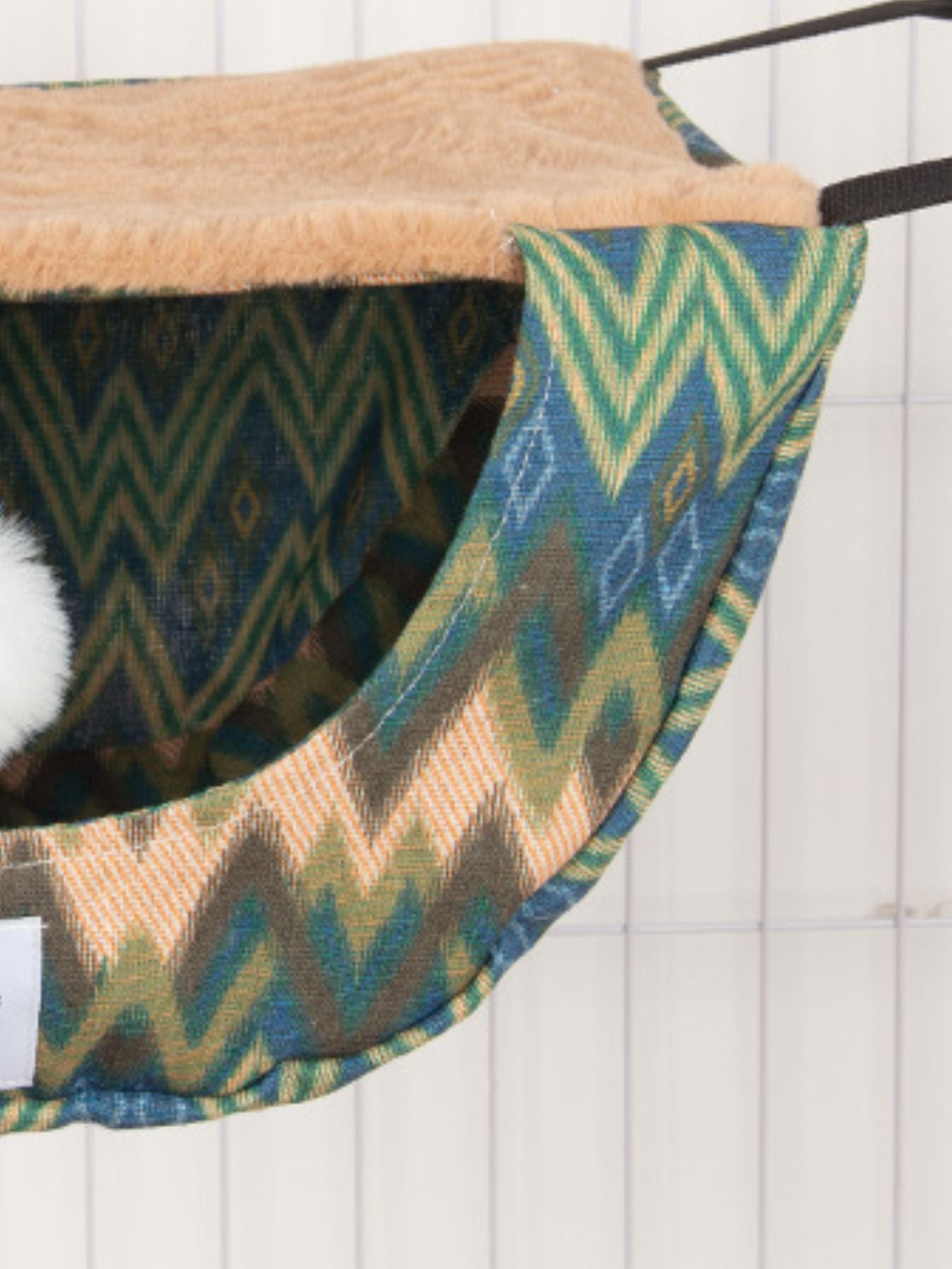 Hanging Cat Hammock Cooling Bed – Polyester Window or Cage Mount Bed for Cats – view 3