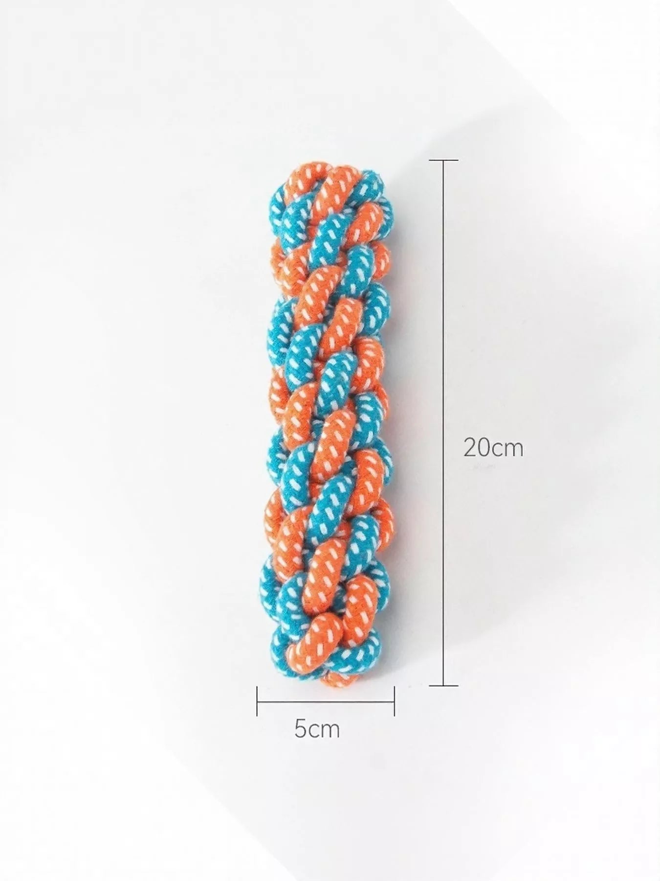 Interactive Cotton Rope Knot Pet Toy – Durable Tug & Chew Toy for Dogs & Cats – view 4