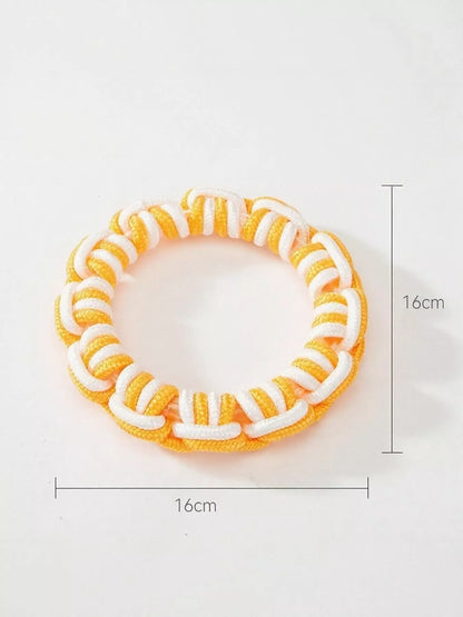 Interactive Cotton Rope Knot Pet Toy – Durable Tug & Chew Toy for Dogs & Cats – view 9