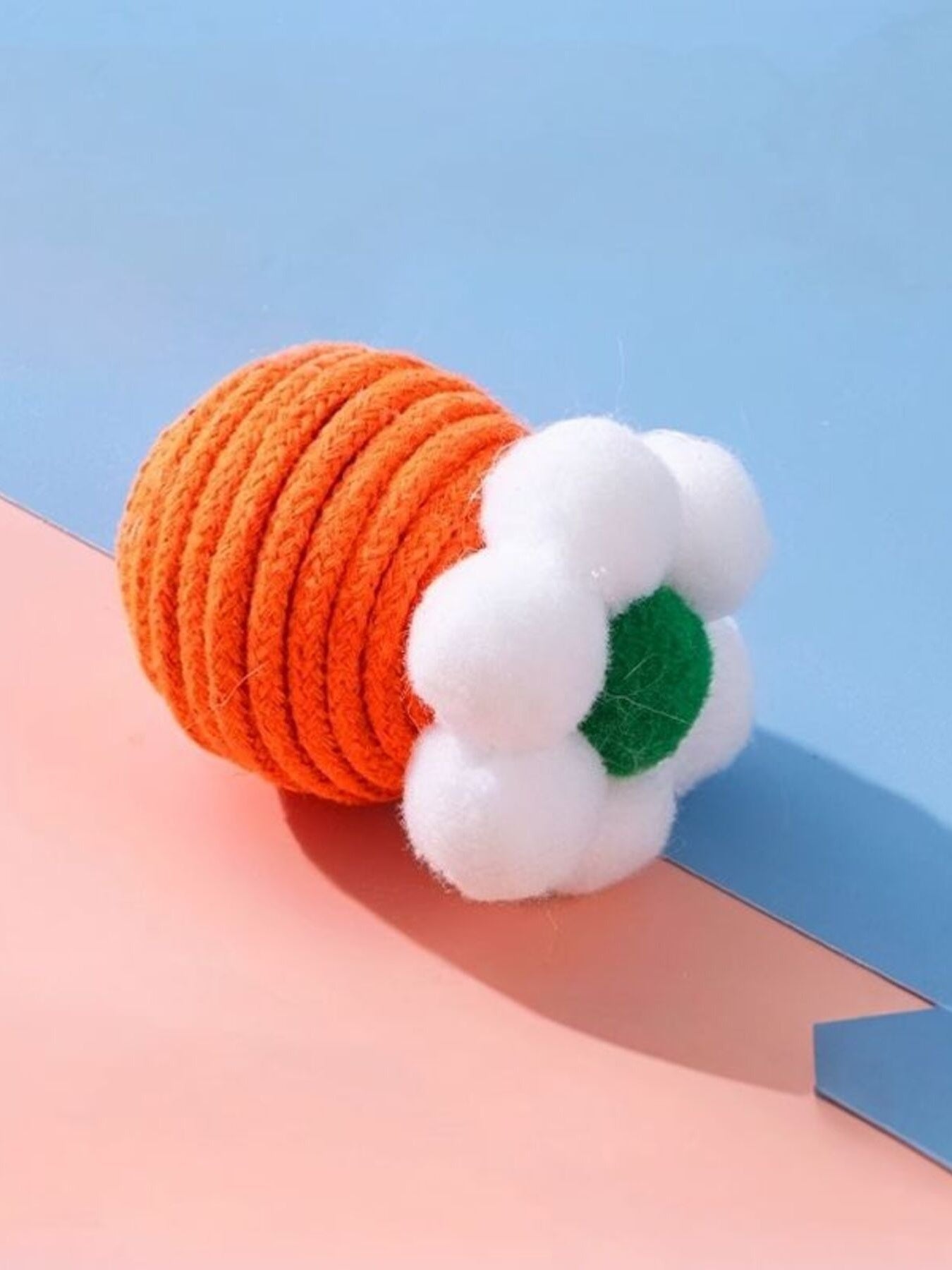 Interactive Flower Design Squeaky Pet Toy – Cotton Cord Sound Toy for Dogs & Cats – view 11
