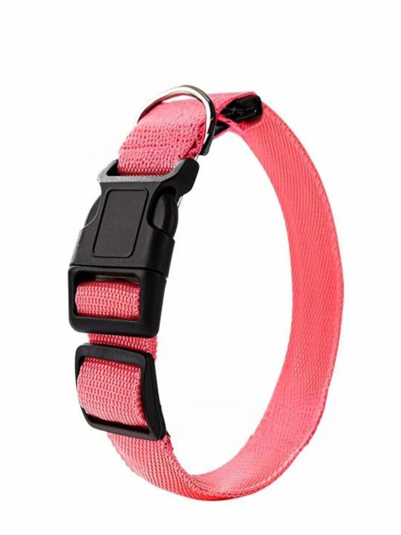 LED Glowing Pet Collar for Night Safety – Rechargeable Light-Up Dog & Cat Collar – view 5