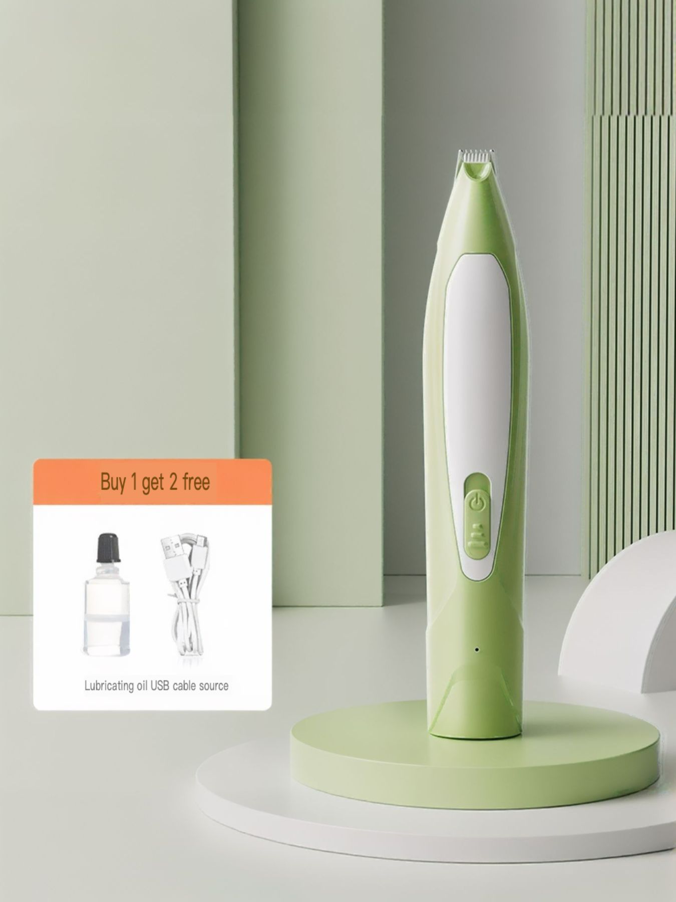 LED Rechargeable Low Noise Pet Paw Trimmer – view 4