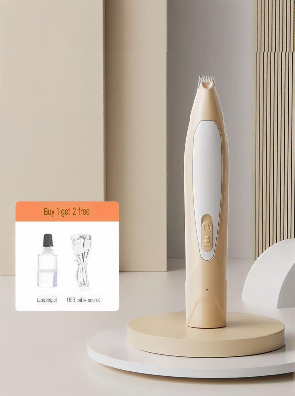 LED Rechargeable Low Noise Pet Paw Trimmer – view 5
