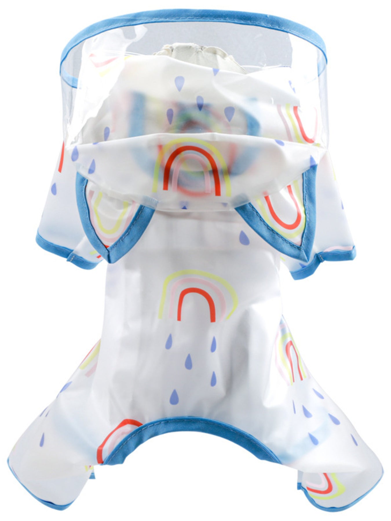 Lightweight Waterproof Pet Raincoat – Hooded Rain Jacket for Dogs & Cats – view 10