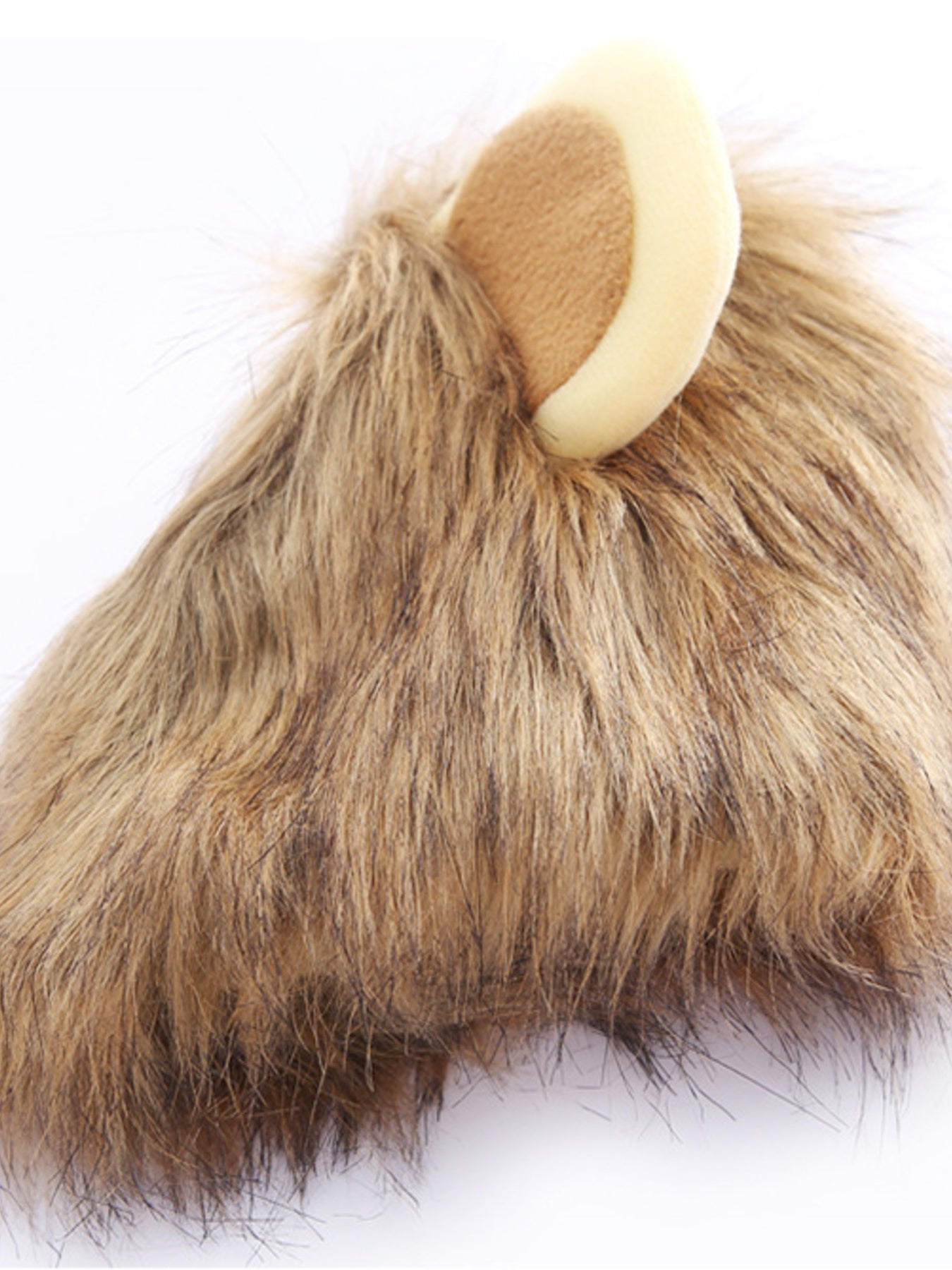 Lion Mane Pet Headwear – Novelty Costume Hood for Dogs & Cats – view 4