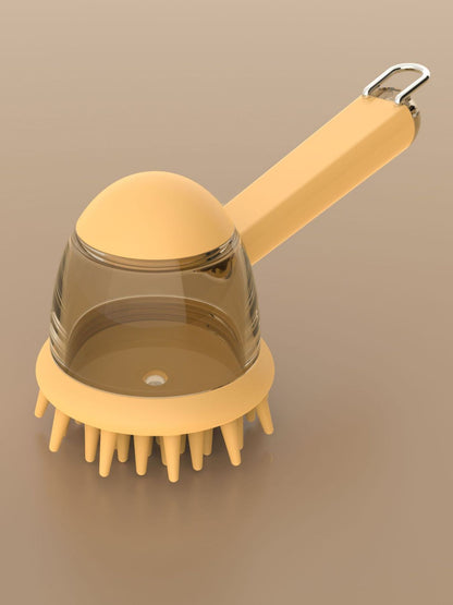Liquid Dispensing Pet Bath Brush – view 4