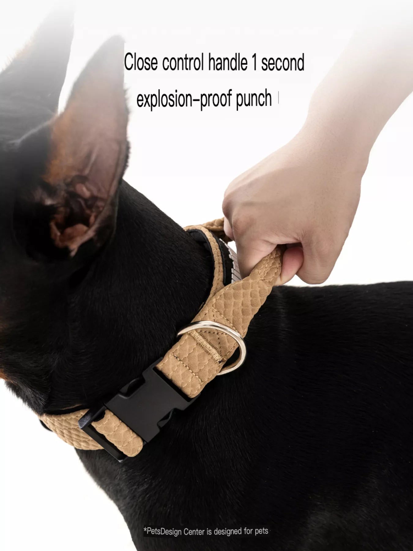 Neck Guard Safety Pet Collar – Secure Anti-Escape Collar for Large Dogs – view 2