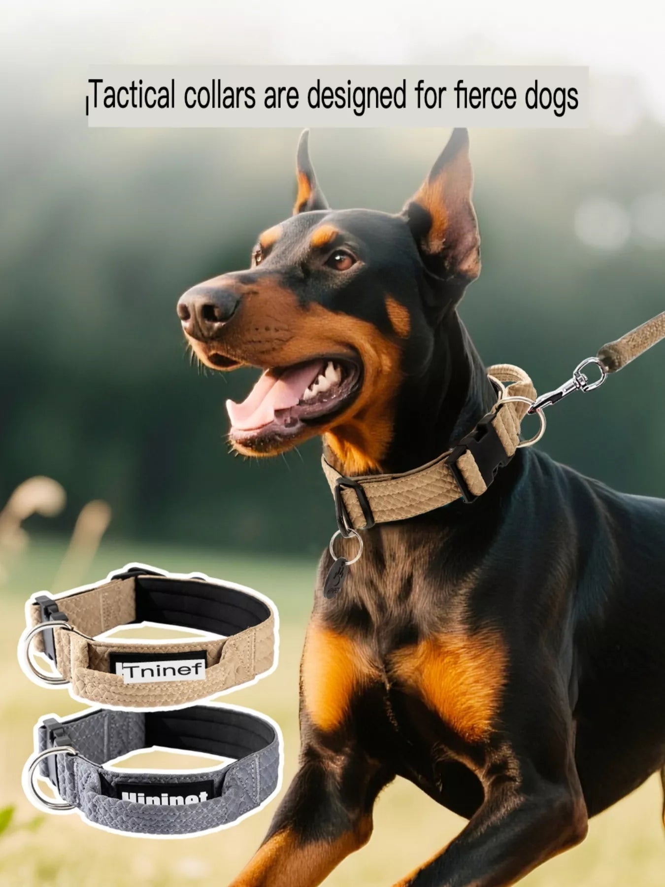 Neck Guard Safety Pet Collar – Secure Anti-Escape Collar for Large Dogs – view 4