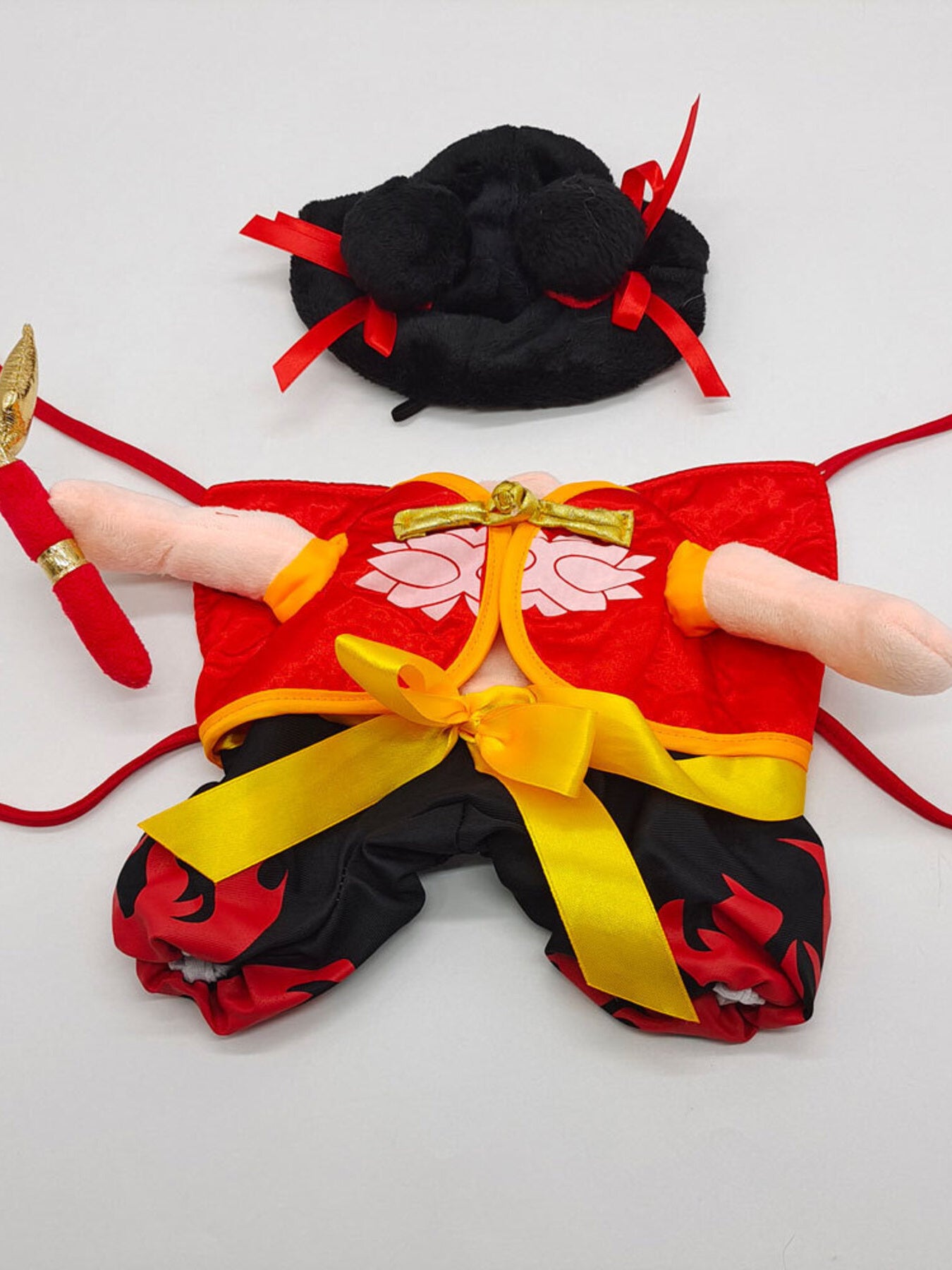 Nezha Mythical Hero Pet Jumpsuit with Accessories – Chinese Costume for Dogs & Cats – view 5