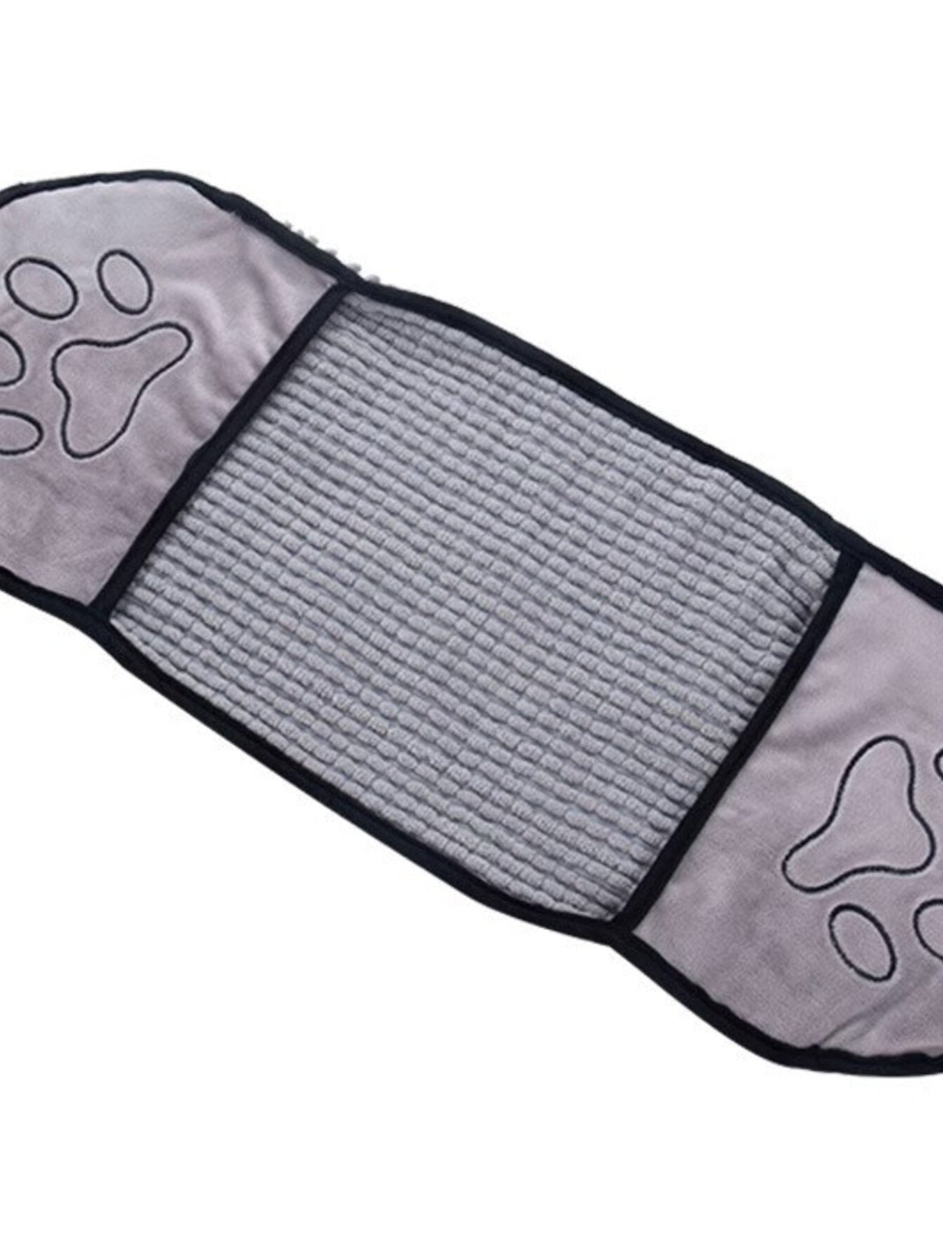Paw Print Polyester Pet Towel – Soft Absorbent Drying Towel for Dogs & Cats – view 4