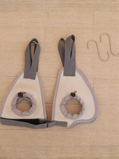 Pet Grooming Hammock Restraint Bag – Mesh & Polyester Grooming Bag for Pets 5.5–27.5 lbs – view 6