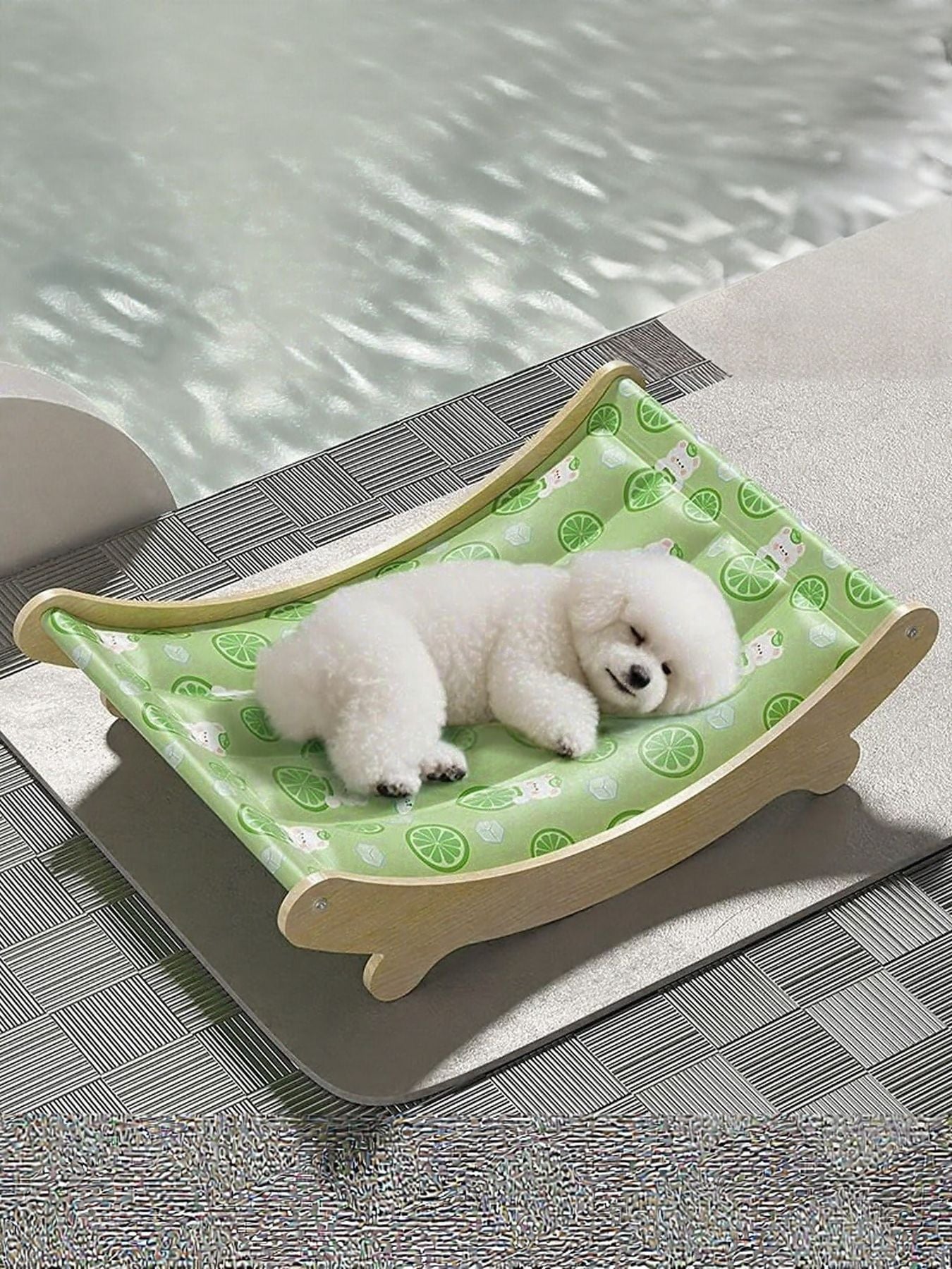 Foldable PVC pet ice nest cooling bed for dogs and cats in summer