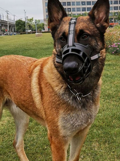 Plastic Anti-Bite Pet Muzzle – Lightweight Safety Muzzle for Dogs & Cats in 7 Sizes – view 2