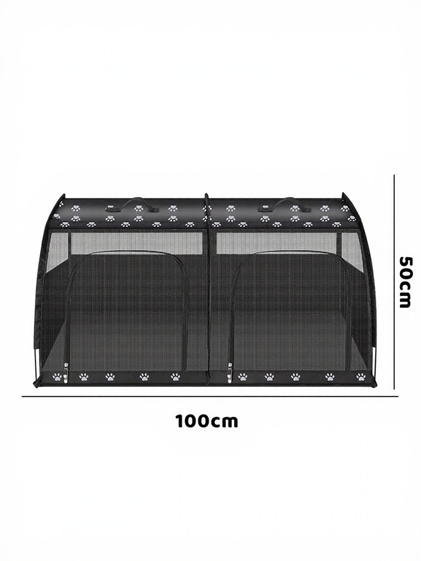 Portable Breathable Oxford Cloth Car Pet Cage – Large Travel Crate for Dogs & Cats – view 8