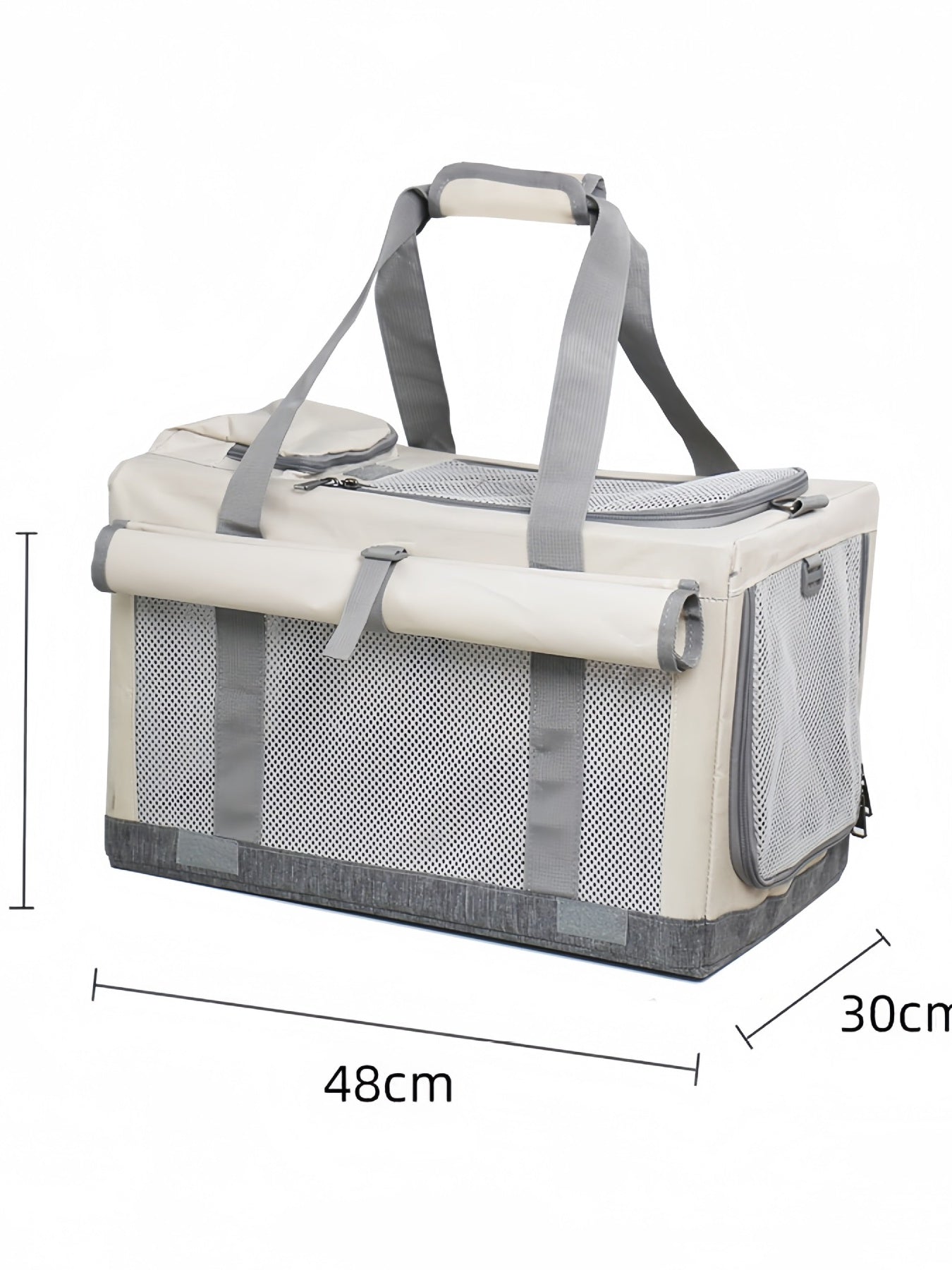 Portable Breathable Polyester Pet Carrier Bag – Medium Travel Bag for Dogs & Cats – view 8