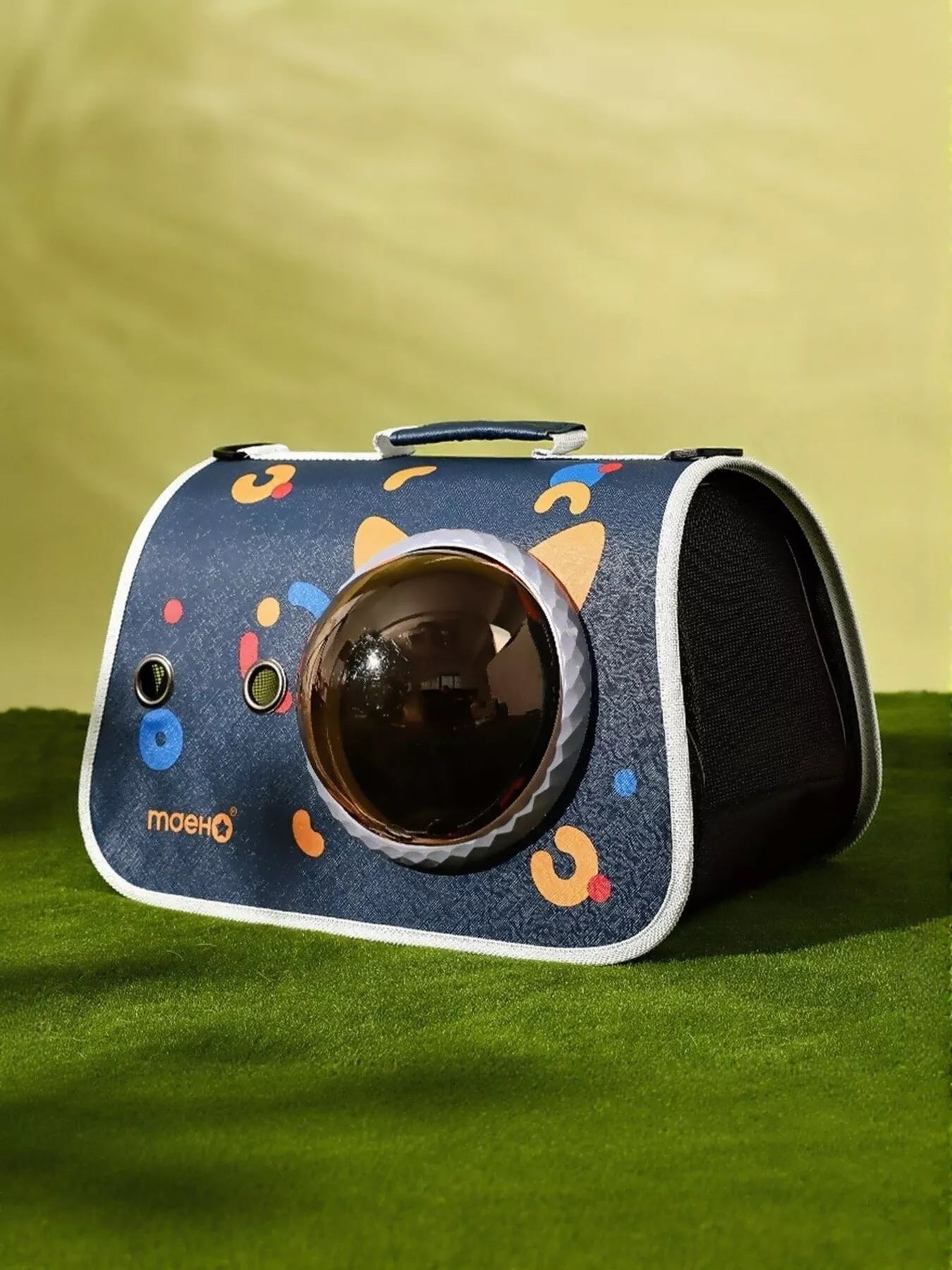 Portable Bubble Window Pet Carrier Bag – Medium Transparent View Bag for Cats & Dogs – view 10