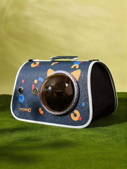 Portable Bubble Window Pet Carrier Bag – Medium Transparent View Bag for Cats & Dogs – view 10