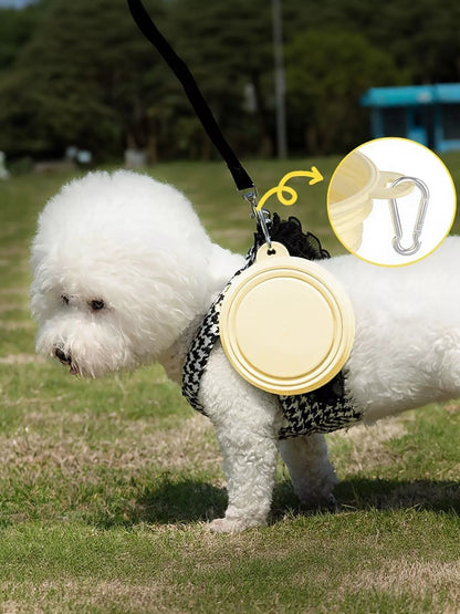 Portable Collapsible TPE Pet Bowl – Foldable Travel Food & Water Bowl for Dogs & Cats – view 3