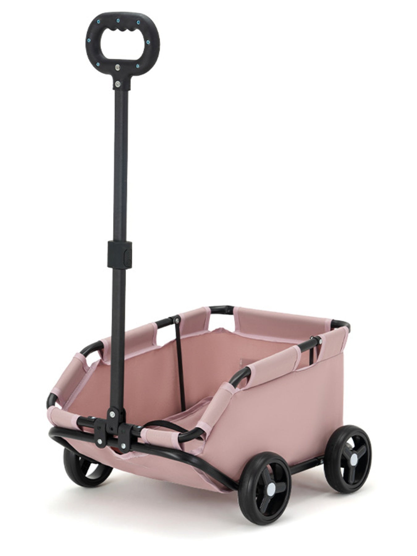Portable Folding Polyester Pet Stroller Wagon – Medium Travel Stroller for Dogs & Cats – view 5