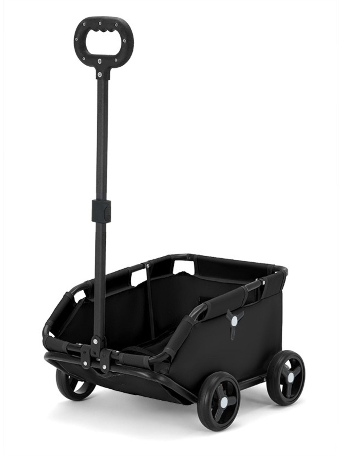 Portable Folding Polyester Pet Stroller Wagon – Medium Travel Stroller for Dogs & Cats – view 6