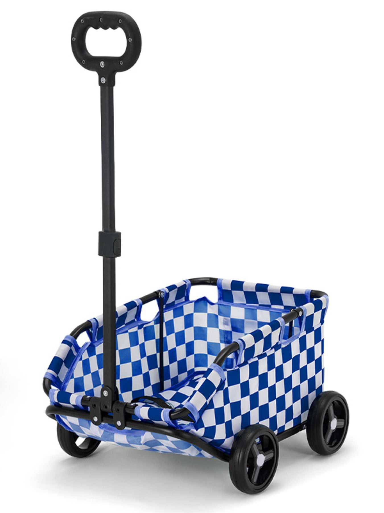 Portable Folding Polyester Pet Stroller Wagon – Medium Travel Stroller for Dogs & Cats – view 8
