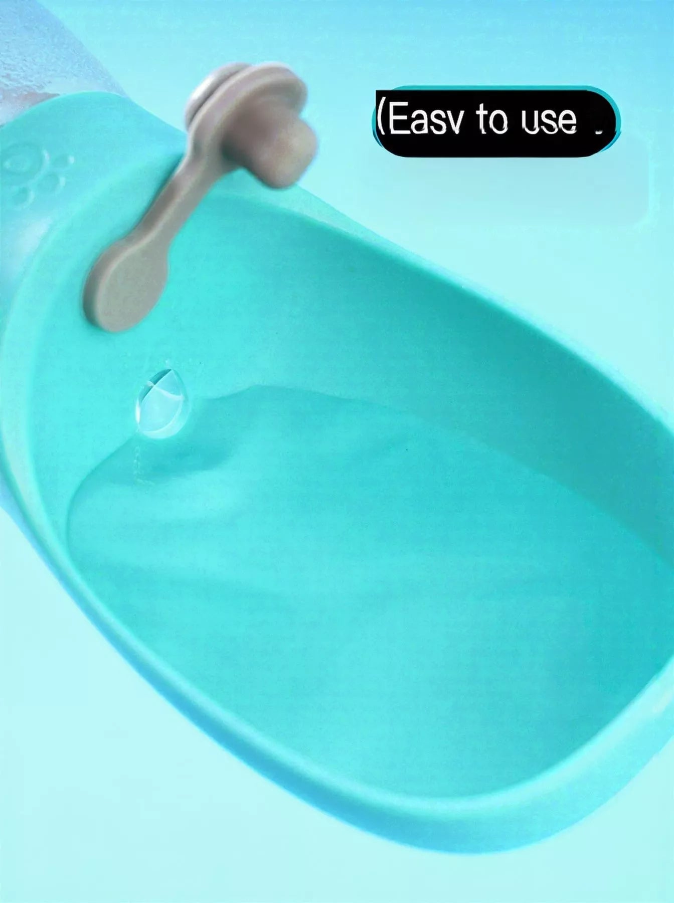 Portable Leak-Proof Pet Water Bottle with Drinking Bowl – view 3