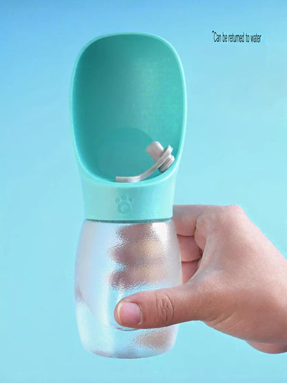 Portable Leak-Proof Pet Water Bottle with Drinking Bowl – view 5