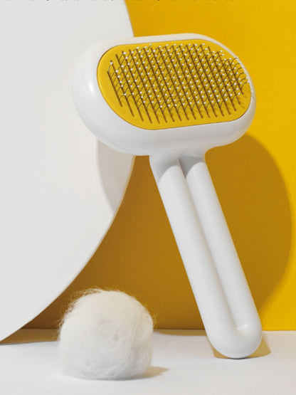 Portable Plastic Pet Hair Remover Brush – Lightweight Grooming Brush for Dogs & Cats – view 5
