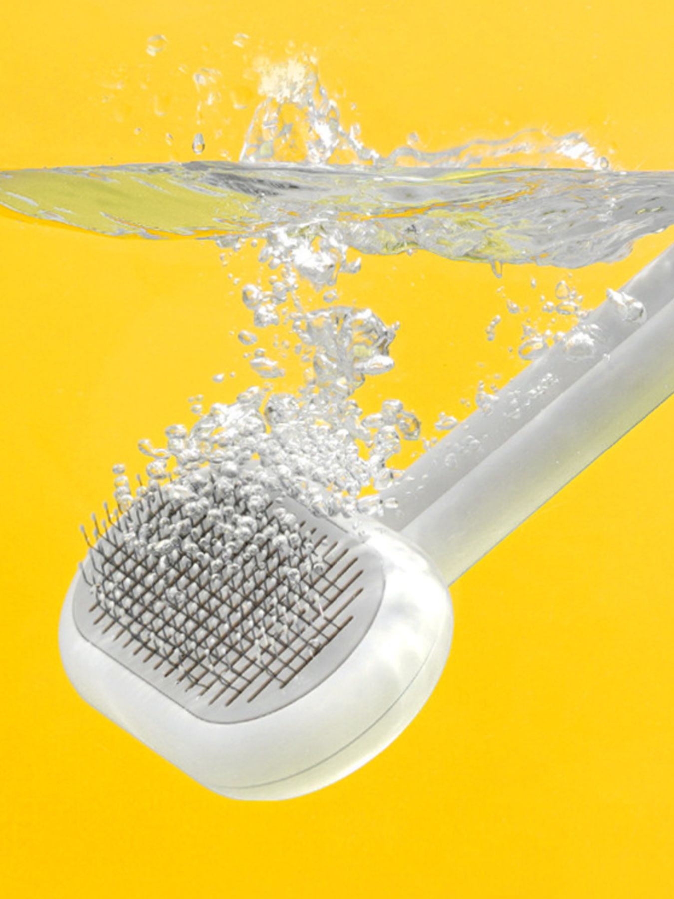 Portable Plastic Pet Hair Remover Brush – Lightweight Grooming Brush for Dogs & Cats – view 8