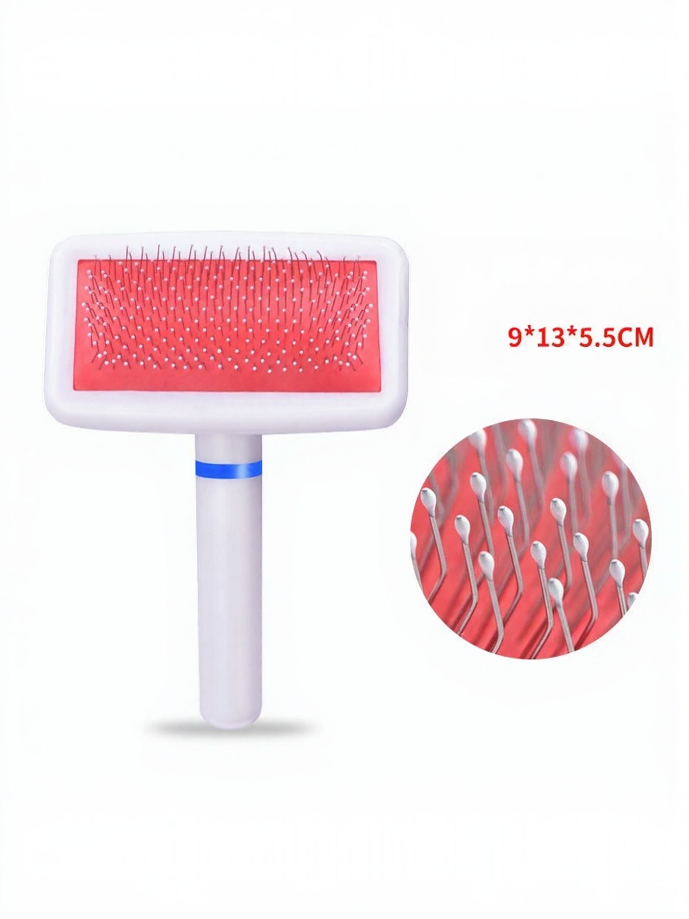 Portable Plastic Pet Hair Remover Comb – Deshedding Grooming Tool for Dogs & Cats – view 10