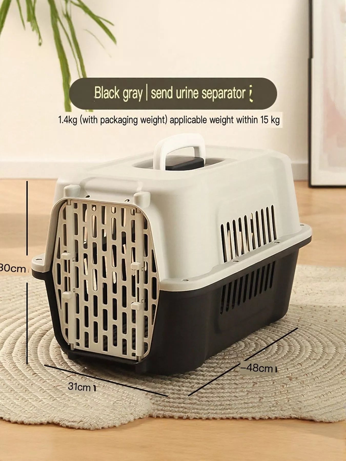 Portable Soft-Sided Pet Carrier Bag – view 3