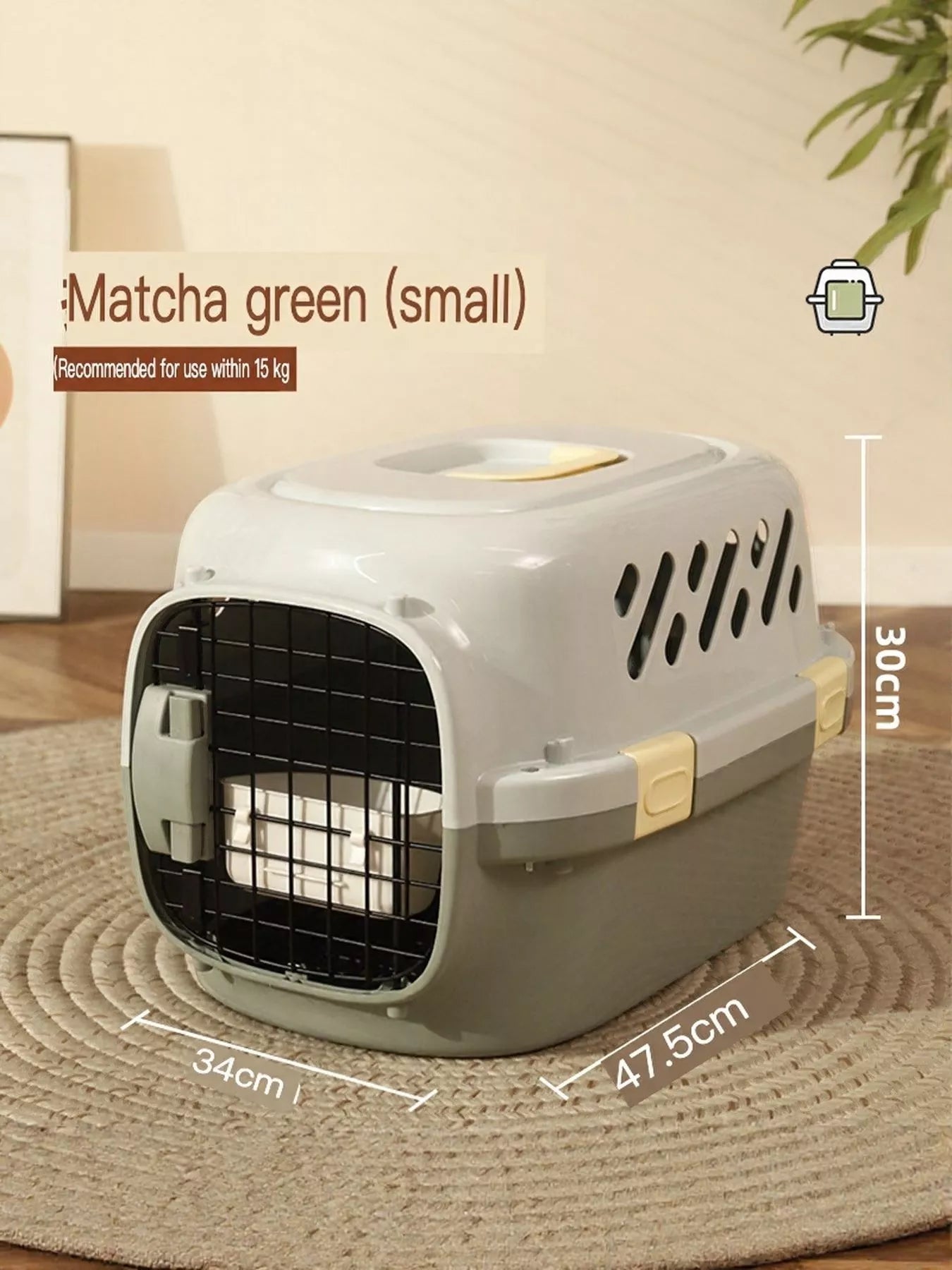 Portable Soft-Sided Pet Carrier Bag – view 7