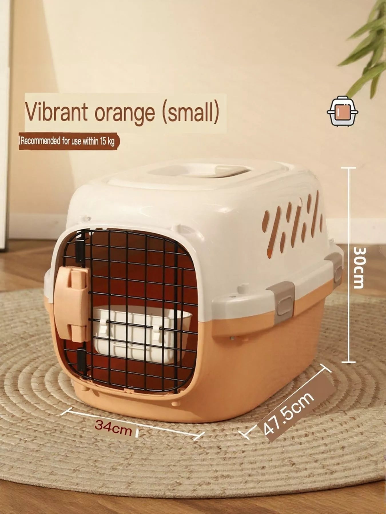Portable Soft-Sided Pet Carrier Bag – view 9